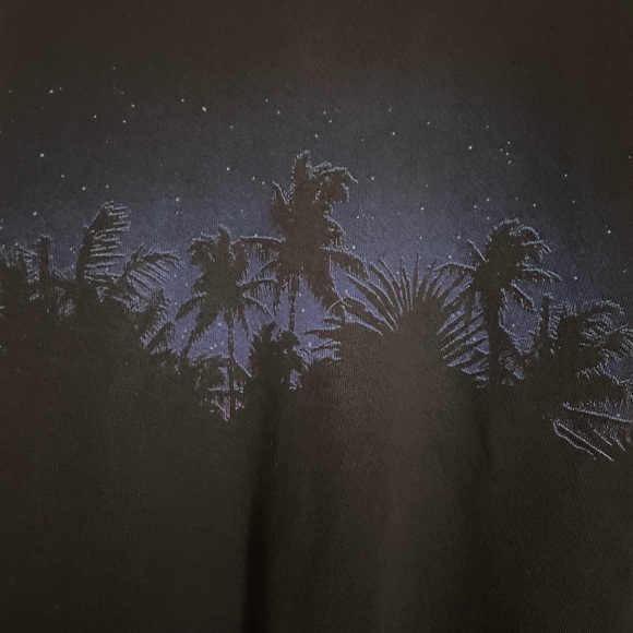 Rare VTG Lee Black Tiger Double sided Graphic Sweatshirt Sz L - Picture 6 of 7